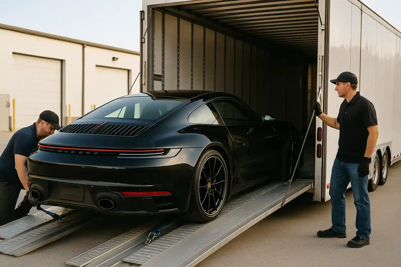 Enclosed car shipping - Fuller Select